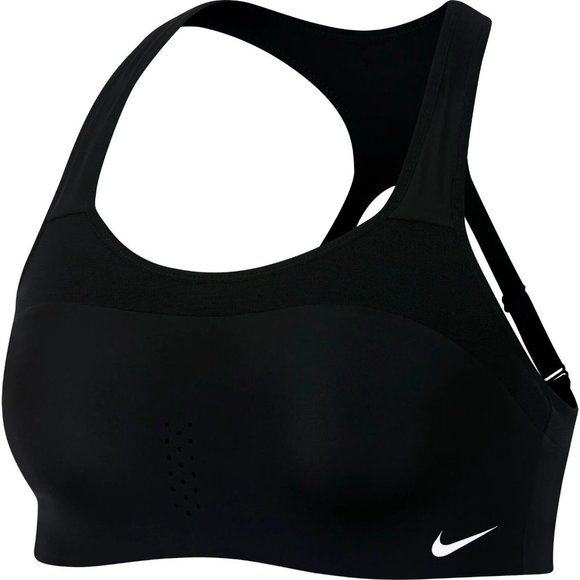 Nike Women's Alpha Black Dri-FIT High Impact Sports Bra (AJ0340-010) Size XS NEW - Picture 1 of 6